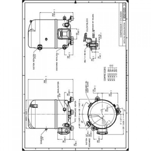 DANFOSS MTZ36-5VI Компрессор 