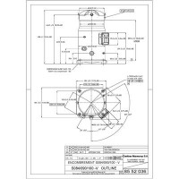 DANFOSS SM084-4V Спиральный Компрессор SM084-4VM
