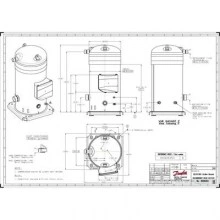 DANFOSS SY380A4CBI компрессор спиральный SY380A4CBI